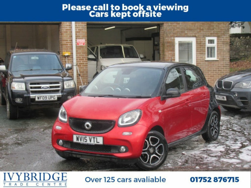 Smart forfour  1.0 Prime (Premium Plus) Hatchback 5dr Petrol Manu