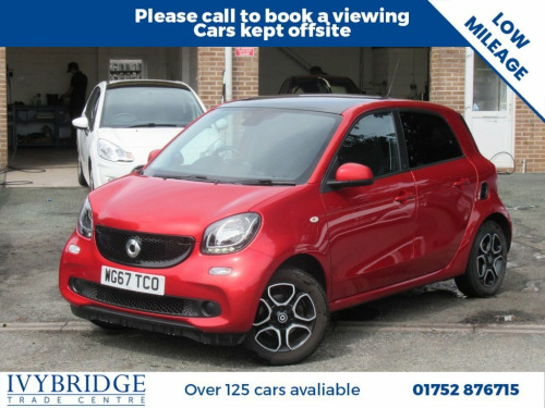 Smart forfour  0.9T Prime (Premium) Hatchback 5dr Petrol Twinamic