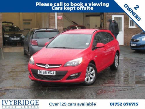 Vauxhall Astra  1.6i Design Sports Tourer 5dr Petrol Manual Euro 6