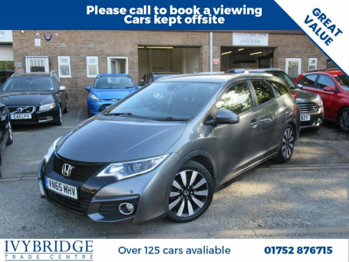 Honda Civic  1.8 i-VTEC SR Tourer 5dr Petrol Manual Euro 6 (s/s