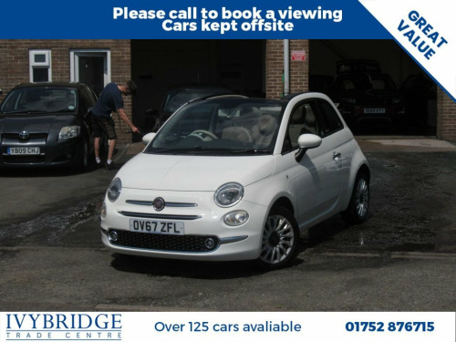 Fiat 500C  0.9 TwinAir Lounge Convertible 2dr Petrol Manual E