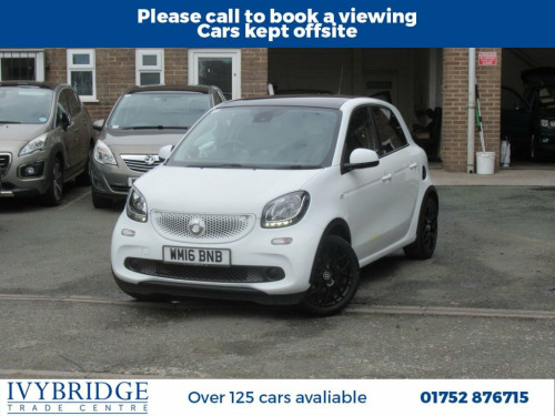 Smart forfour  0.9T Edition White Hatchback 5dr Petrol Twinamic E