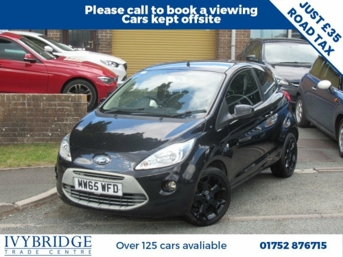 Ford Ka  1.2 Zetec Black Edition Hatchback 3dr Petrol Manua