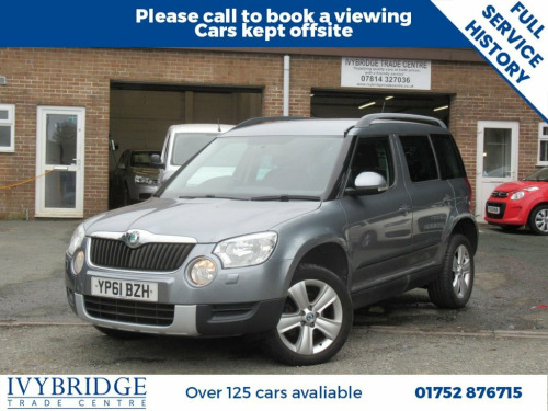 Skoda Yeti  1.8 TSI SE Plus SUV 5dr Petrol Manual 4WD Euro 5 (