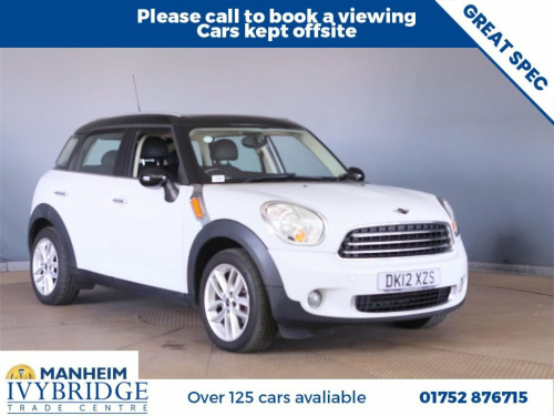 MINI Countryman  1.6 Cooper SUV 5dr Petrol Manual Euro 5 (s/s) (122