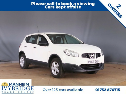 Nissan Qashqai  1.6 Visia SUV 5dr Petrol Manual 2WD Euro 5 (s/s) (