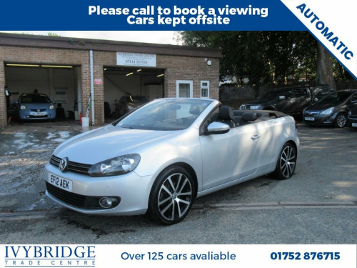 Volkswagen Golf  1.4 TSI GT Cabriolet 2dr Petrol DSG Euro 5 (160 ps