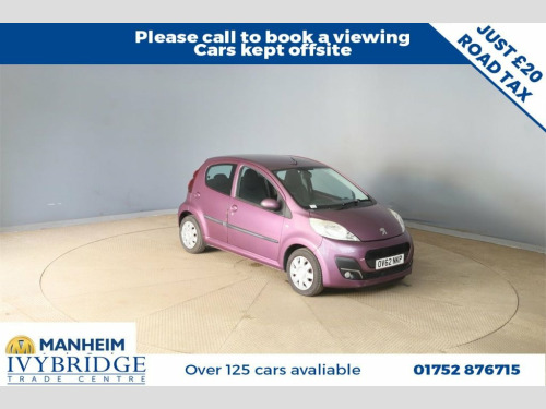 Peugeot 107  1.0 12V Active Hatchback 5dr Petrol Manual Euro 5 