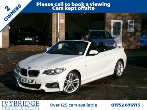 BMW 2 Series  2.0 218d M Sport Convertible 2dr Diesel Manual Eur 