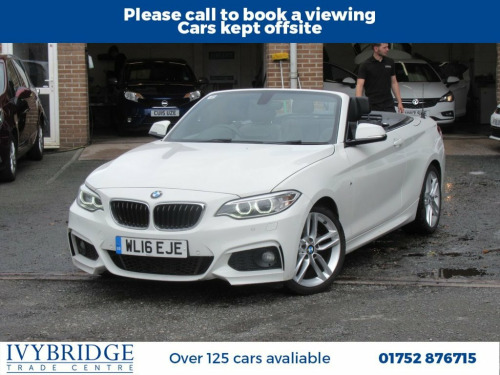 BMW 2 Series  2.0 218d M Sport Convertible 2dr Diesel Manual Eur