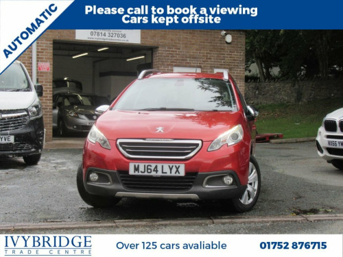 Peugeot 2008 Crossover  1.6 VTi Allure SUV 5dr Petrol Auto Euro 5 (120 ps)