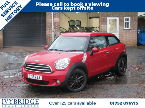 MINI Cooper  1.6 Cooper SUV 3dr Petrol Manual Euro 5 (s/s) (122