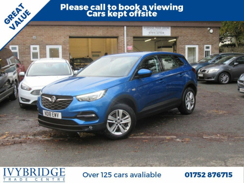 Vauxhall Grandland X  1.6 Turbo D BlueInjection SE SUV 5dr Diesel Manual