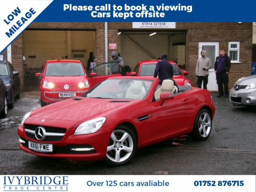 Mercedes-Benz SLK SLK200 1.8 SLK200 BlueEfficiency Edition 125 Convertible 