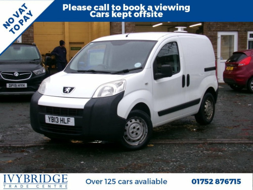 Peugeot Bipper  1.3 HDi S Panel Van 3dr Diesel Manual FWD L1 H1 (1 