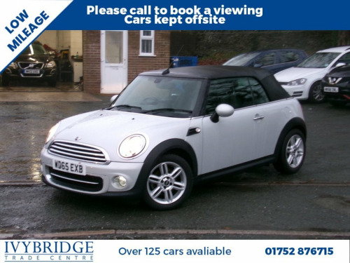 MINI Convertible  1.6 Cooper Convertible 2dr Petrol Manual Euro 6 (s 