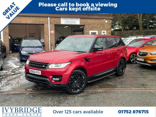 Land Rover Range Rover Sport  3.0 SD V6 HSE SUV 5dr Diesel Auto 4WD Euro 6 (s/s) 