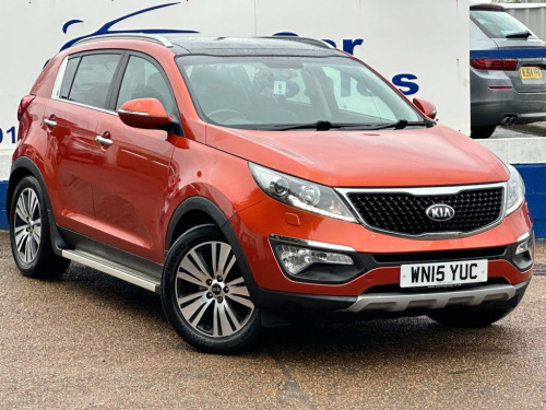 Kia Sportage  1.7 CRDI 3 SAT NAV ISG 5d 114 BHP GREAT SERVICE HI