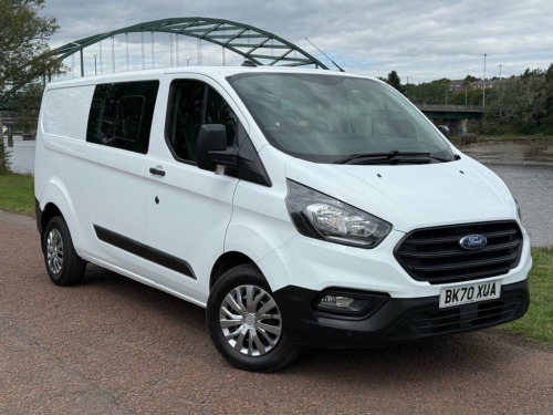 Ford Transit Custom  2.0 320 EcoBlue Leader Crew Van Double Cab 5dr Die