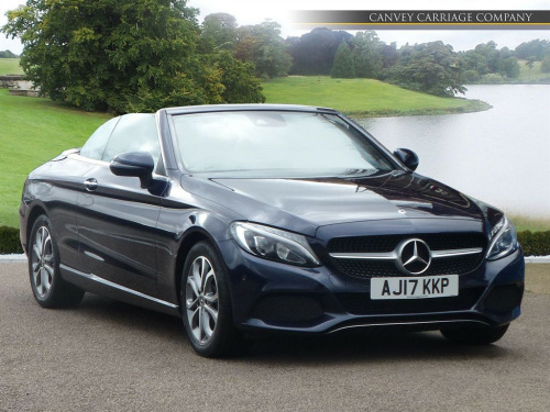 Mercedes-Benz C-Class  2.0 Sport Cabriolet G-Tronic+ Euro 6 (s/s) 2dr