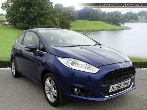Ford Fiesta  1.0T EcoBoost Zetec Euro 6 (s/s) 3dr