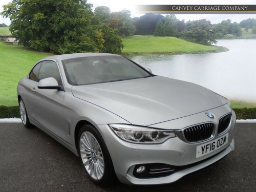 BMW 4 Series  2.0 Luxury Auto Euro 6 (s/s) 2dr 
