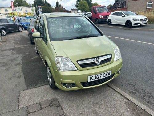 Vauxhall Meriva  1.6i 16v Design MPV 5dr Petrol Manual (a/c) (159 g