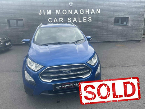 Ford EcoSport  1.0T EcoBoost GPF Zetec SUV 5dr Petrol Manual Euro