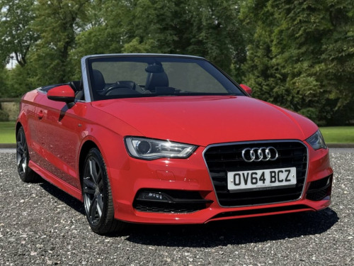 Audi A3 Cabriolet  2.0 TDI S line Convertible 2dr Diesel Manual Euro 
