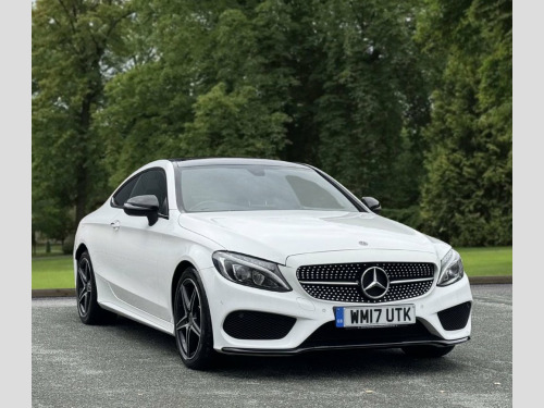 Mercedes-Benz C-Class  2.1 C220d AMG Line (Premium) Coupe 2dr Diesel G-Tr