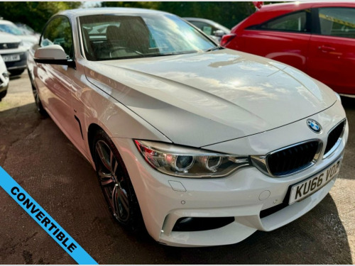 BMW 4 Series  2.0 420d M Sport Convertible 2dr Diesel Auto Euro 