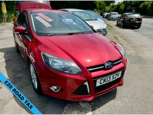 Ford Focus  1.6 TDCi Titanium Hatchback 5dr Diesel Manual Euro