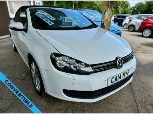 Volkswagen Golf  1.6 TDI BlueMotion Tech SE Cabriolet 2dr Diesel Ma
