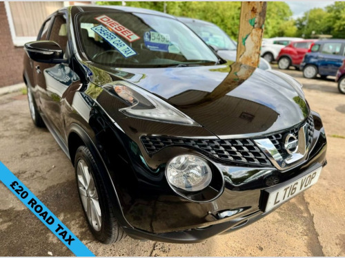 Nissan Juke  1.5 dCi N-Connecta SUV 5dr Diesel Manual Euro 6 (s