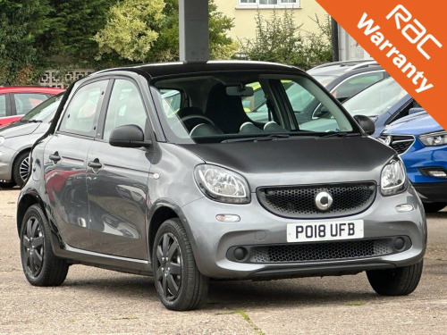 Smart forfour  1.0 PURE 5d 71 BHP **HPI CLEAR~FRESH MOT~2 KEYS**