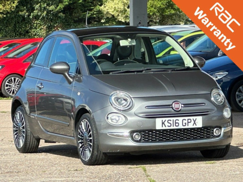 Fiat 500  1.2 LOUNGE 3d 69 BHP **SUNROOF~NAV~SENSORS**