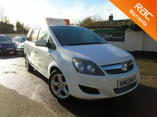 Vauxhall Zafira  1.6 16V Exclusiv MPV 5dr Petrol Manual Euro 5 (115