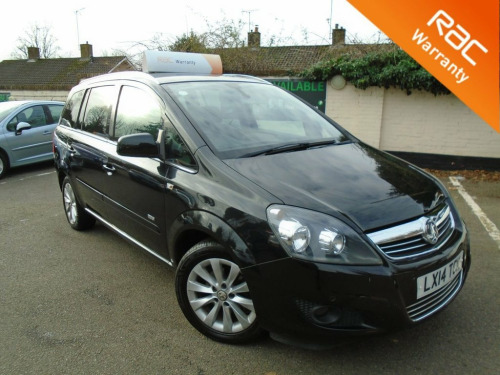 Vauxhall Zafira  1.8 16V Design MPV 5dr Petrol Manual Euro 5 (140 p