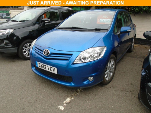 Toyota Auris  1.33 Dual VVT-i TR Hatchback 5dr Petrol Manual Eur