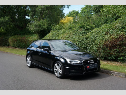 Audi A3  2.0 TDI S LINE 5d 148 BHP EXTREMELY LOW MILES+NAV+