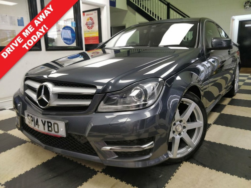 Mercedes-Benz C-Class C220 2.1 C220 CDI AMG Sport Coupe 2dr Diesel G-Tronic+  