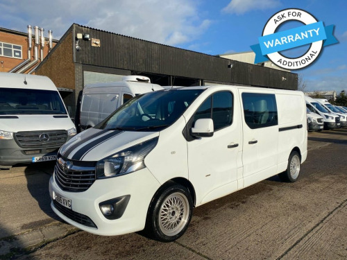 Vauxhall Vivaro  1.6 CDTI 2900 SPORTIVE DOUBLE CREW CAB L2 H1. 6 SE