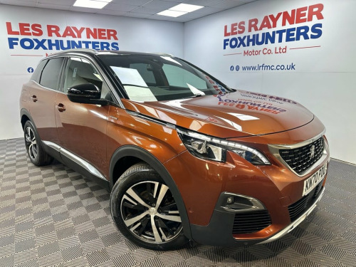 Peugeot 3008 Crossover  1.5 BLUEHDI S/S GT LINE 5d 129 BHP