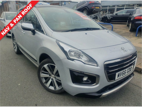 Peugeot 3008 Crossover  1.6 BLUE HDI S/S ALLURE 5d 120 BHP £20 TO TA