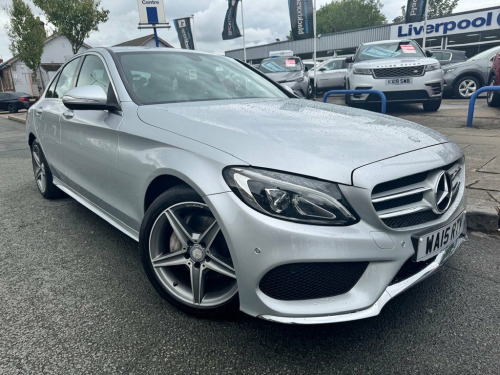 Mercedes-Benz C-Class C200 2.0 C200 AMG Line Saloon 4dr Petrol 7G-Tronic+ Eur