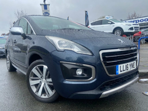 Peugeot 3008 Crossover  1.6 BLUE HDI S/S ALLURE 5d 120 BHP FSH + REVERSE C