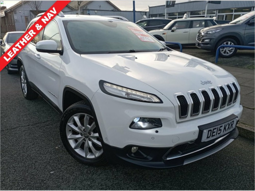 Jeep Cherokee  2.0 M-JET LIMITED 5d 138 BHP REVERSE CAMERA + PRIV
