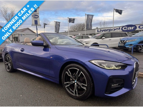 BMW 4 Series  2.0 420i M Sport Convertible 2dr Petrol Auto Euro  