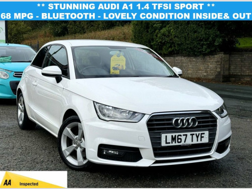 Audi A1  1.4 TFSI SPORT 3d 123 BHP DAB RADIO, LONG MOT, JUS