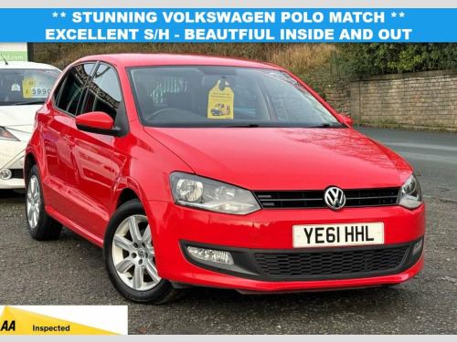 Volkswagen Polo  1.2 Match Hatchback 5dr Petrol Manual Euro 5 (60 p